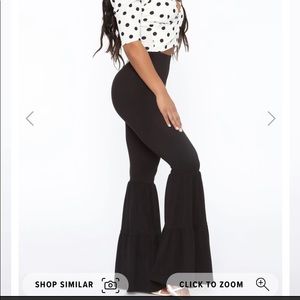 Flare Black Pants